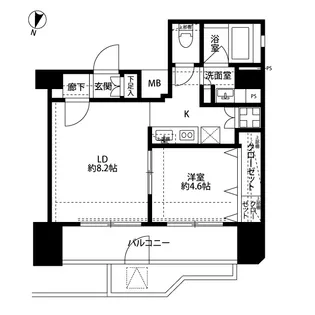 プレール・ドゥーク亀戸IV【11階】の間取り
