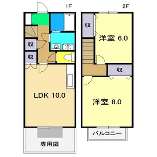 クレセールの間取り
