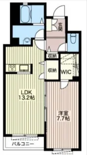 グリーンコート【1階】の間取り