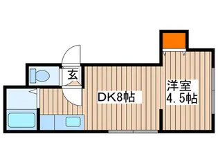 エーアイコーポ北10条【3階】の間取り