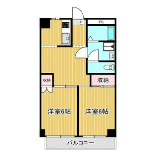 トワメゾン飯田【6階】の間取り