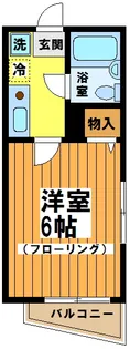 グランディール菊野台【1階】の間取り
