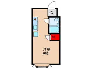ウッドストックマンション【2階】の間取り