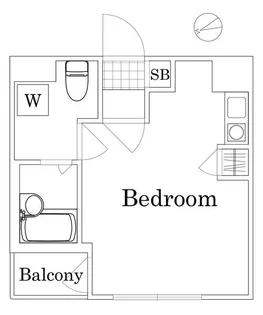 ファーストプレイスCQレジデンス梶ヶ谷駅前【3階】の間取り