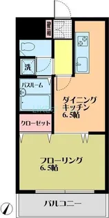ルーラル七番館【9階】の間取り