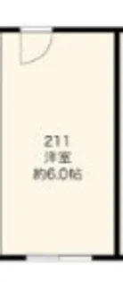 TCRE新大久保【2階】の間取り
