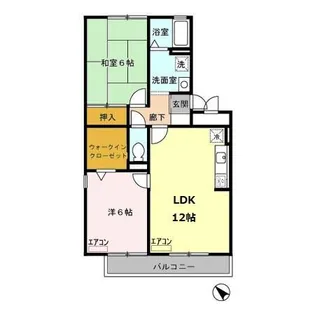 シャネルI&S【2階】の間取り