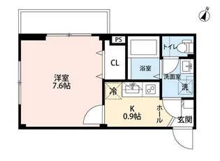 ヴィステリオ北沢【3階】の間取り