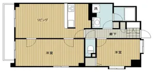 ブライトンコート【2階】の間取り
