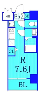 ファインプレイス川崎【6階】の間取り