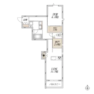 L’s Plus 豊玉中【3階】の間取り