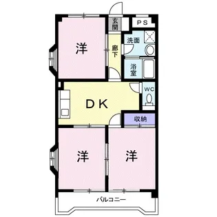 エレガンシア21【2階】の間取り