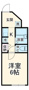 ラ・カンパネラ中央林間【1階】の間取り