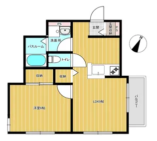 フォレスタAK【2階】の間取り