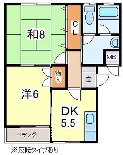 タウンハウスU A棟【1階】の間取り