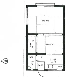 小川荘【2階】の間取り