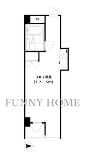 アームス経堂【3階】の間取り