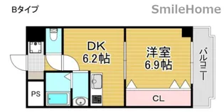 プランドール【6階】の間取り