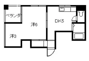 シティ第二ビル【3階】の間取り