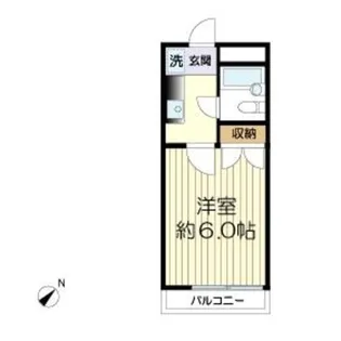 ホワイトハウスV【1階】の間取り