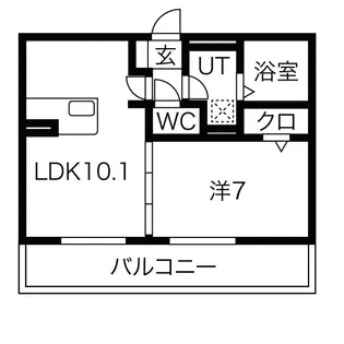 シャルムPeony【3階】の間取り