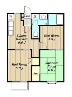セフィラ三輪【1階】の間取り