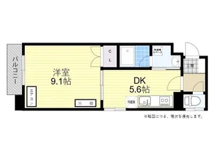 グランシーダ【1階】の間取り