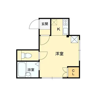 リバティ中津I【2階】の間取り