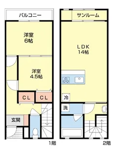 Porto Vista IIの間取り