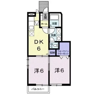 Hope・Star雅A【1階】の間取り