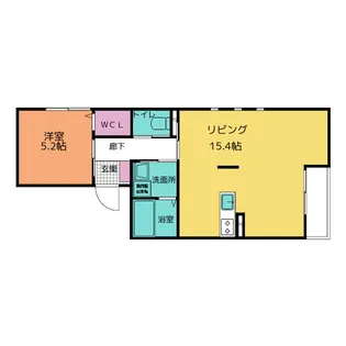 ファミーユ10【2階】の間取り