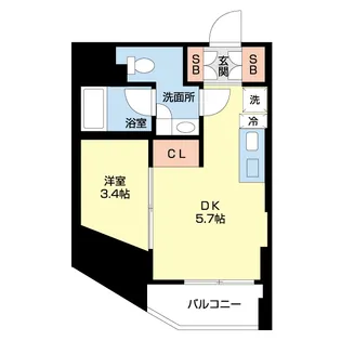 アレージュマン本郷2丁目【1階】の間取り