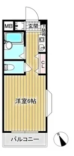 ドルチェ大宮【2階】の間取り