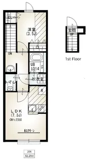 ソルナクレイシア成増IIの間取り