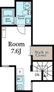 ベルディグリ堀切菖蒲園【3階】の間取り
