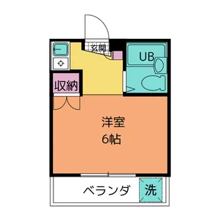 メゾトピア原【4階】の間取り