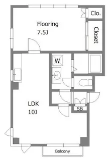 M・Y池尻ハイツ【3階】の間取り