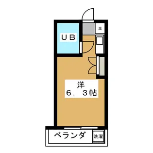 マンションリンデン28【2階】の間取り