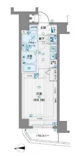 メインステージ田端参番館【5階】の間取り