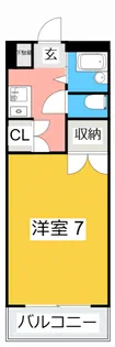 パレス三宝【2階】の間取り