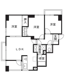 琳和クレストコート【7階】の間取り
