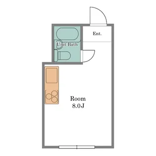 ストローハイツ【1階】の間取り