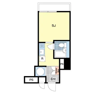 銀座アビタシオン【7階】の間取り