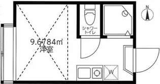 フェリスホワイト【2階】の間取り