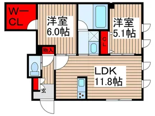 Ecrasie【1階】の間取り