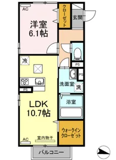 アルティメットM【1階】の間取り
