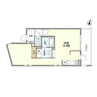 プライムアーバン目黒学芸大学【3階】の間取り
