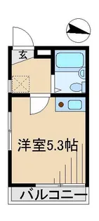 シャンテ王子本町【2階】の間取り