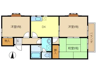 アブニールIII【3階】の間取り