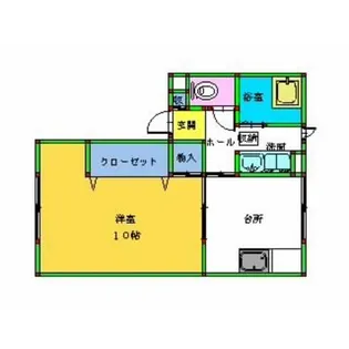 プーリー I【2階】の間取り